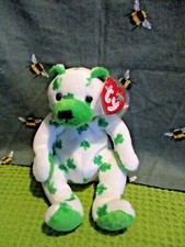 TY BEANIES BABIES..CLOVER..MARCH 17TH 2001..  VGC