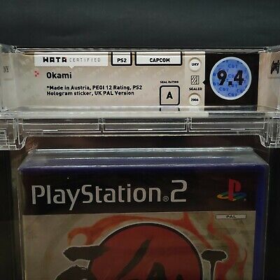 Wooden Okami Playstation 2 / PS2 Cartridge 