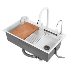 Single Bowl Rectangular Sink Kitchen Sink Stainless Steel Sink Topmount Sink