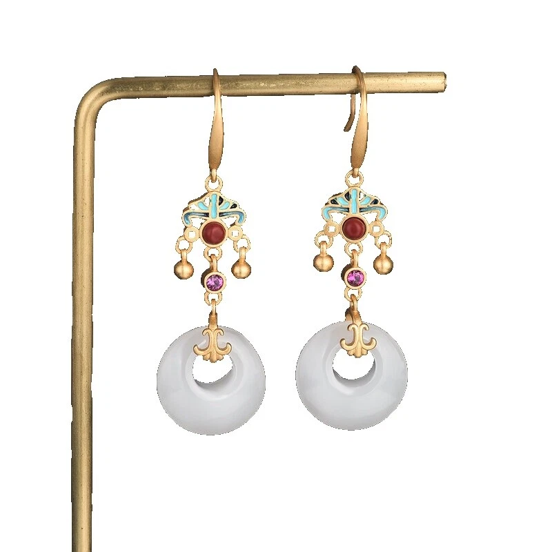 Animals & Insects Natural White Fashion Earrings