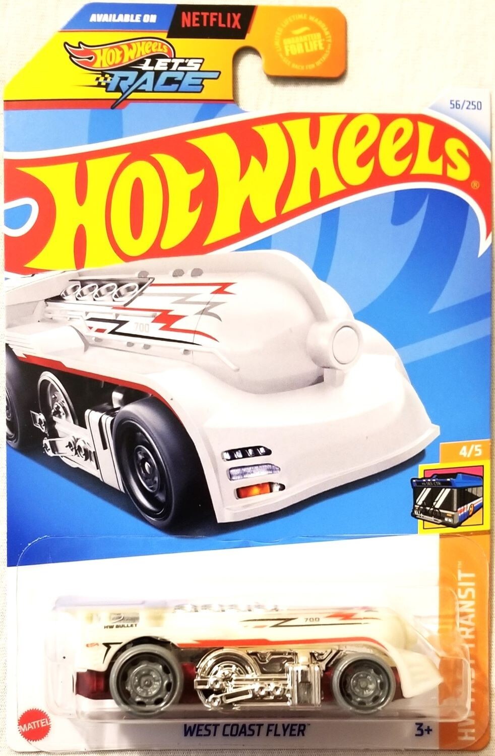 Hot Wheels - 2024 HW Fast Transit 4/5 West Coast Flyer 56/250 (BBHTD11)