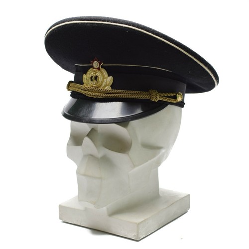 Genuine Soviet Russian hat navy visor 