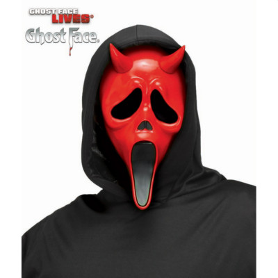 Fun World Teufel Schrei Maske offiziell lizenziert Halloween Kostüm Accessoire