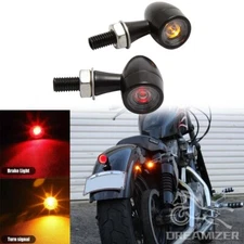 Motorcycle LED Bullet Blinker Brake Turn Signal For Harley Sportster 883 1200