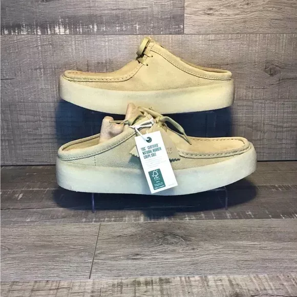 Clarks Wallabee Cup Lo Maple Side 26169187 69187 eBay