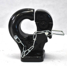 Pintle Hitch Receiver Bolt On Pintle Hook Mounting Unit 6 Ton Capacity NO SCREWS