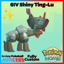 ✨Shiny Ting-Lu 6IV✨ Pokemon Scarlet & Violet 🚀Fast Home Transfer🚀