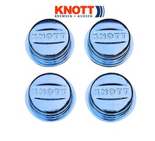 4x Original Knott Fettkappe Achskappe Abdeckkappe Staubkappe Nabenkappe Ø 64mm