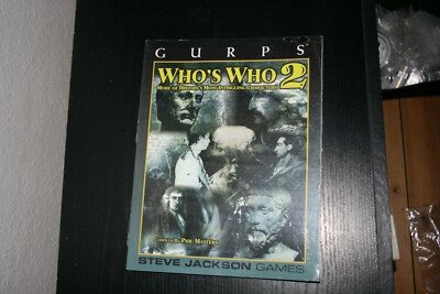 Steve Jackson GURPS Most Intriguing Characters Who's Who 2