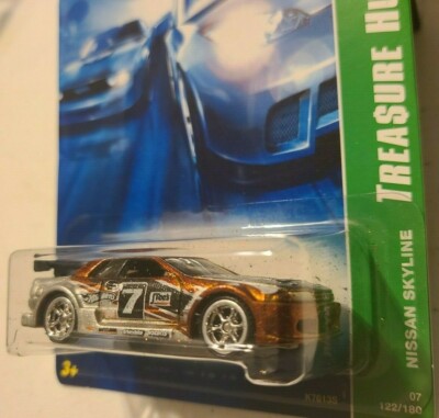HOT WHEELS NISSAN SKYLINE SUPER TREASURE HUNT 2007 STH REAL RIDERS
