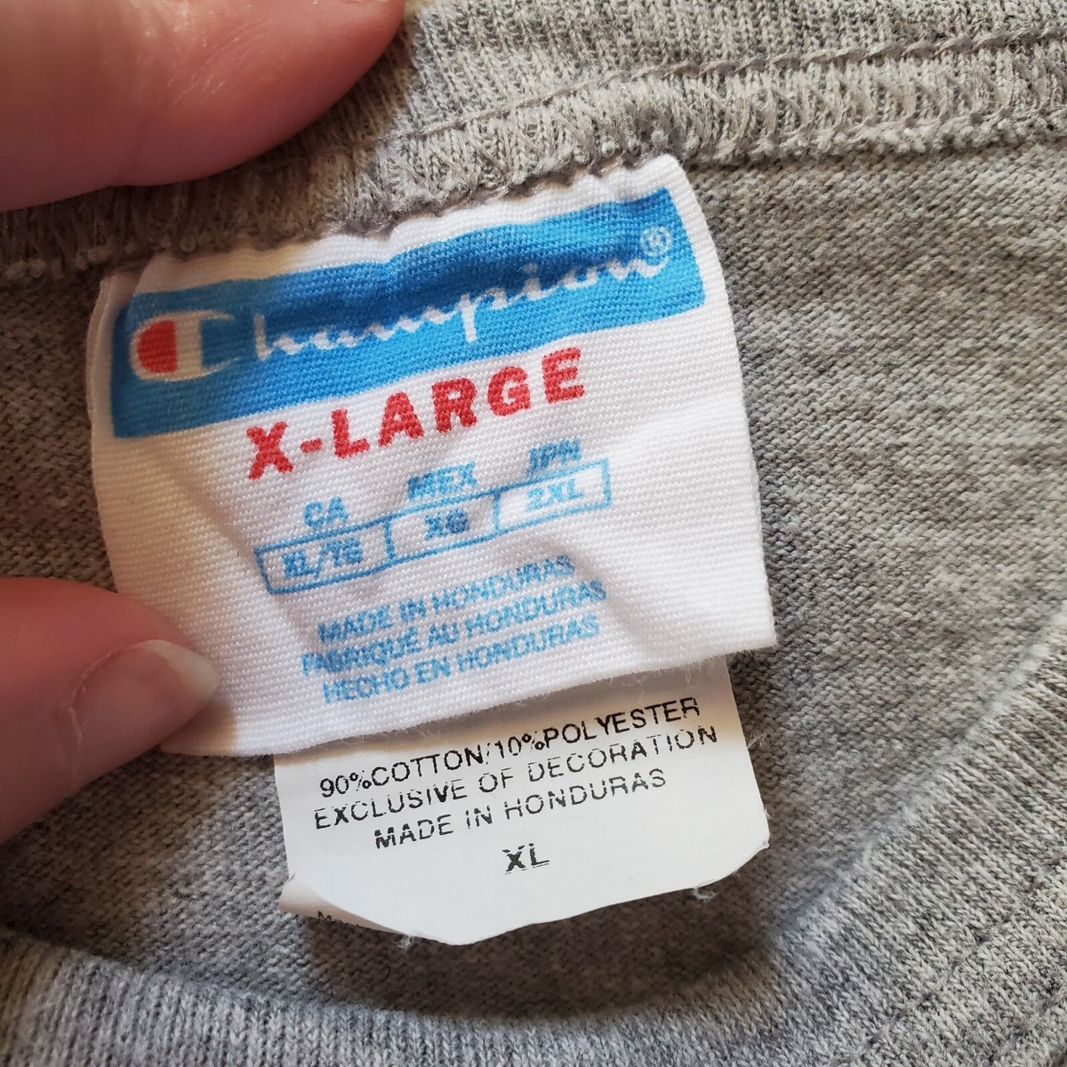 Rare Vintage Champion Logo T Shirt Tee Sz XL Deadstock NWOT
