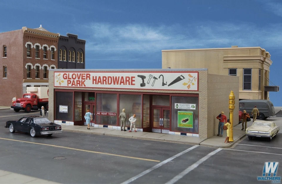 Walthers 933-3465 Glover Park Hardware Kit HO Scale Train - Image 2 of 2