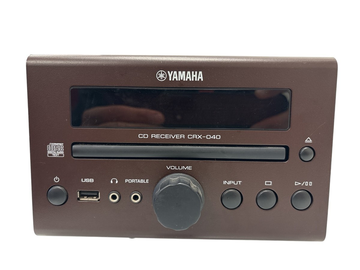 YAMAHA CRX-040 USB対応 動作品 マイクロコンポ YAMAHA ヤマハ CRX-040 マイクロコンポ iPod USB対応 - メルカリ