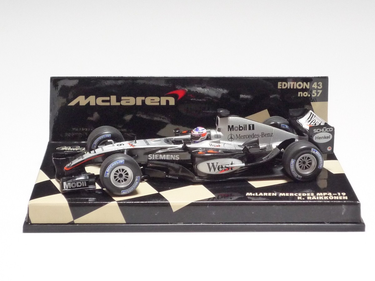 MINICHAMPS McLaren MP4-19 Kimi Räikkönen Minichamps 1:18 K. Räikkönen McLaren MP4-19 #6 Formula 1