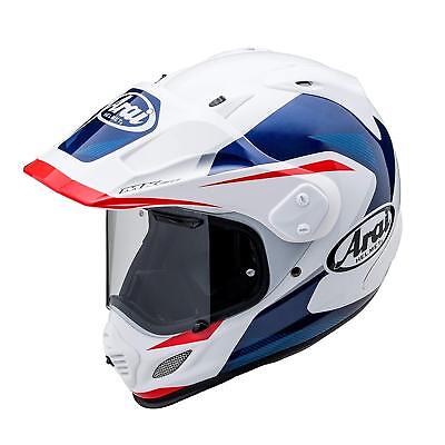 Asian Fit Arai Xd 4 Tour X4 Tour Cross 3 Dual Sports Helmet Break White Blue Ebay