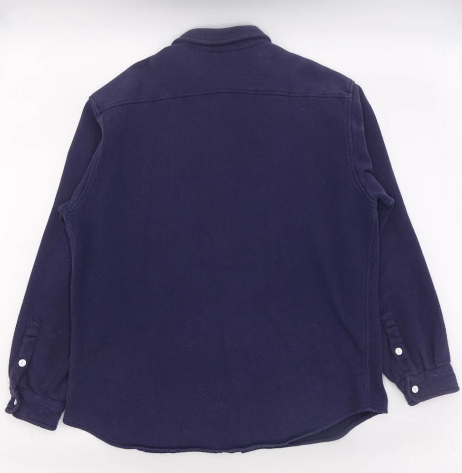 Sudadera Atlética Vintage Años 90’s Gap Abotonada Hombre’s Grande Azul Foto 4 de 4