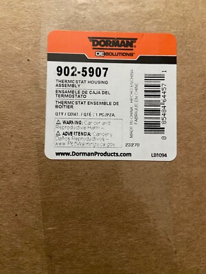 Dorman 902-5907 Engine Coolant Thermostat Housing Assembly Compatible with Selec