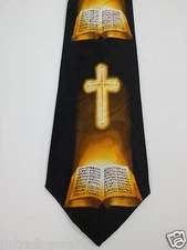 Mens Necktie Christian Jesus Religious Neck Tie # 58