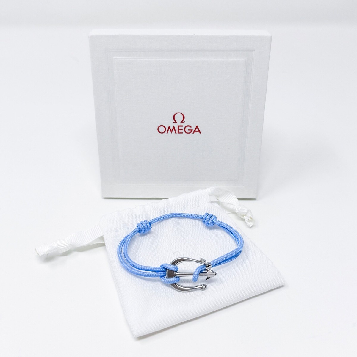 OMEGA Seamaster Poseidon Trident Blue Cord Bracelet 2023 | eBay