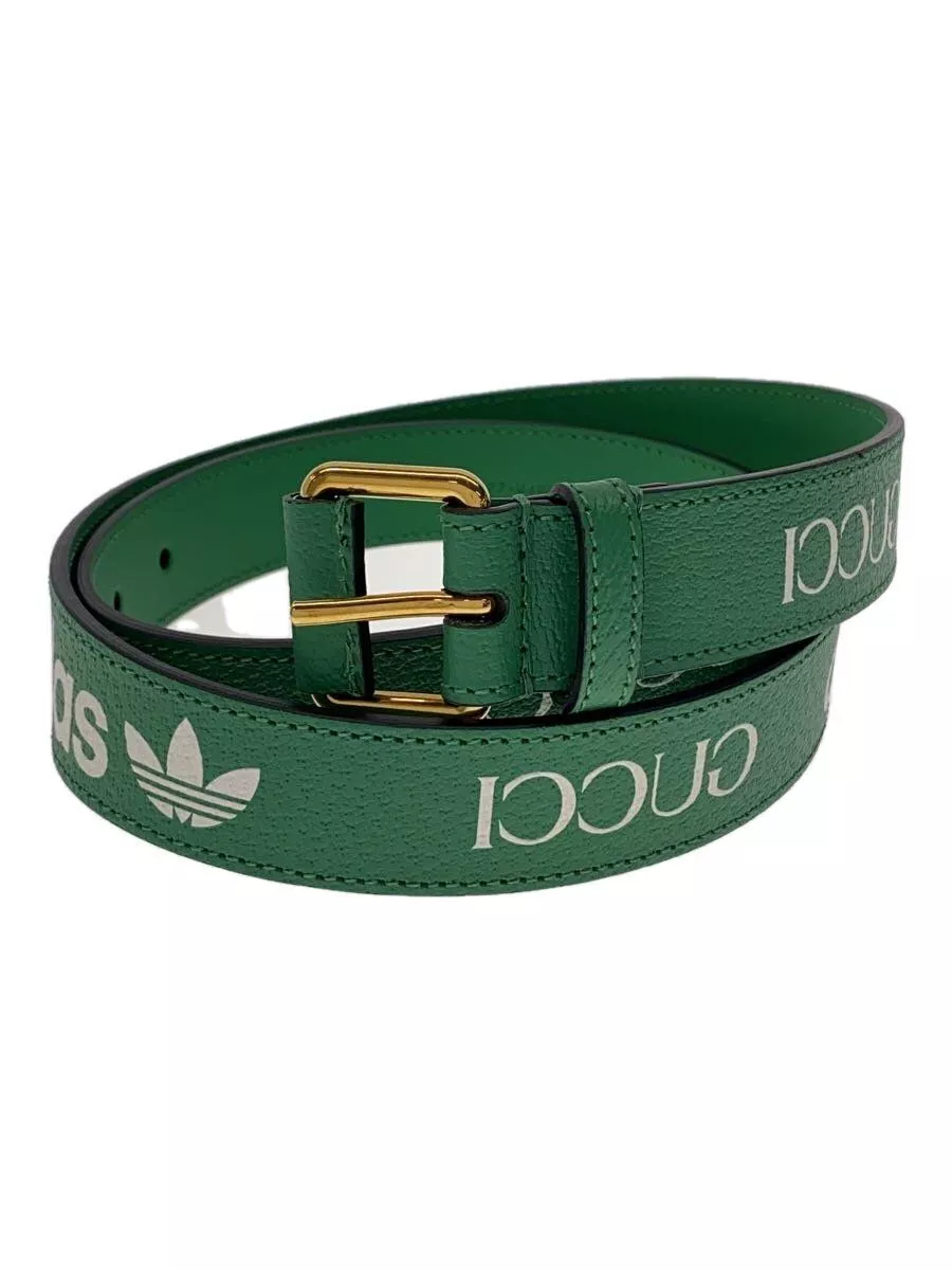 Ceinture GUCCI x adidas verte homme 702277 Occasion