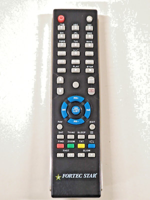 Fortec Remote Control FORTEC STAR SATELLITE RECEIVER REMOTE CONTROL for FS-4000V2 | eBay