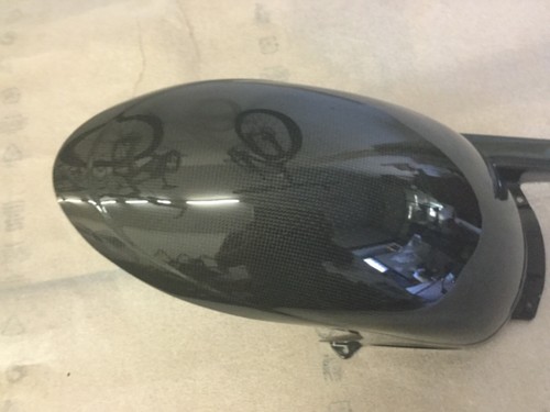 Parafango posteriore monster carbonio ducati performance nuovo rear mudguard - Foto 4 di 6