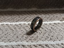 Kentucky Handcrafted Washington Quarters coin ring, size 7 -1/2 2001