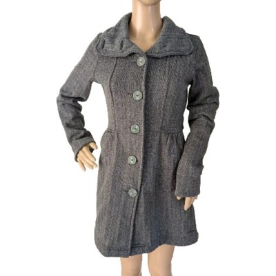 Women's Patagonia Better Sweater Coat Long Fleece Button Up Jacket Size S 