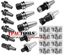 BT40 TOOLING ER32 ER16 COLLET END MILL HOLDER DRILL CHUCK FACE MILL NEW