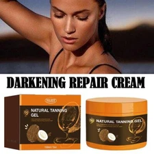 150ml Intensive-Dark Tanning Gel Cream for Sunbeds & Outdoor Sun Tanning 2024