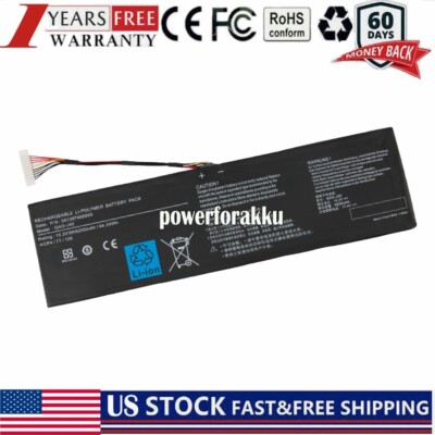 Battery for Gigabyte Aero 14 Series GAG-J40 541387460002 541387460005 GAGJ40 US