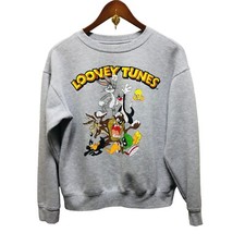 Looney Tunes Bugs Bunny  Friends Sweatshirt Adult XS S4 A7