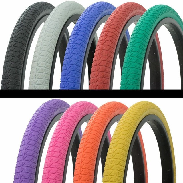 colored bmx tires 20 inch