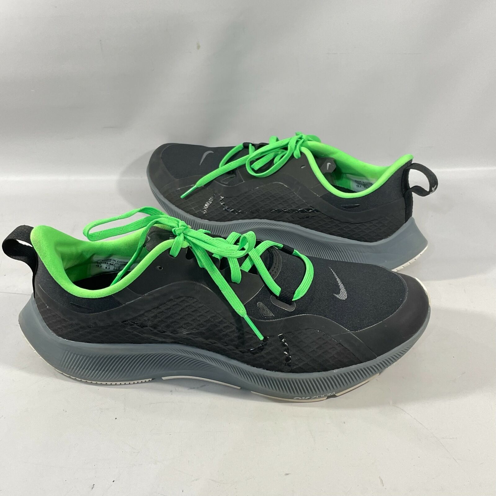 Nike Mens Running Sneakers Run Shield Air Zoom 10.5 G… Gem