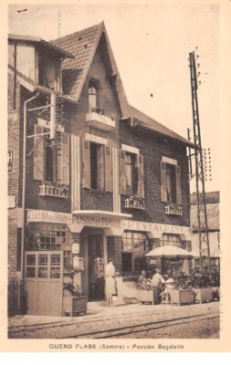 80 .n ° 110342. Quend Strand. Pension Und Famille Bagatelle. Restaurant