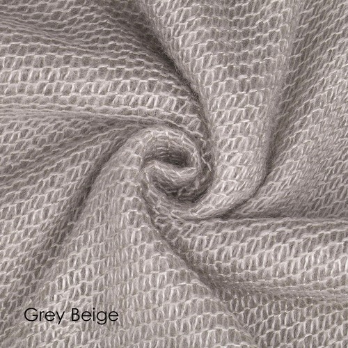 Open Knit Dress Fabric,Knitted Jersey Semi Transparent Faux Mohair Baby Soft - Picture 32 of 33