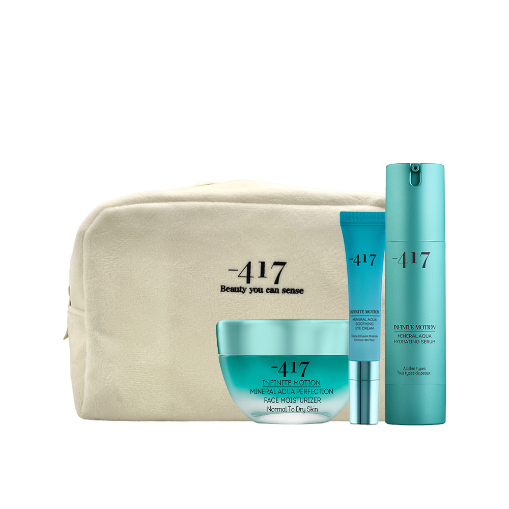 -417 Dead Sea Cosmetics Infinite Hydration Trio Skincare Kit