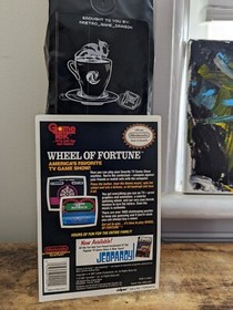 Authentic Vidpro Card Wheel of Fortune KayBee Toys R Us NES Nintendo Memorabilia