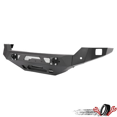 Front Bumper w/Winch For Toyota Tundra 2022-2023 Black MTO Series