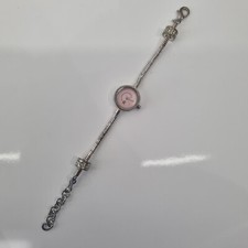 Rachel Galley Silver Pink Bracelet Wristwatch ZT2780SP - No Box Tarnished/Defect