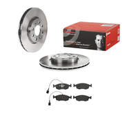 Brembo Bremsenkit FüR Fiat Punto - Punto Evo (199) Scheiben + BeläGe