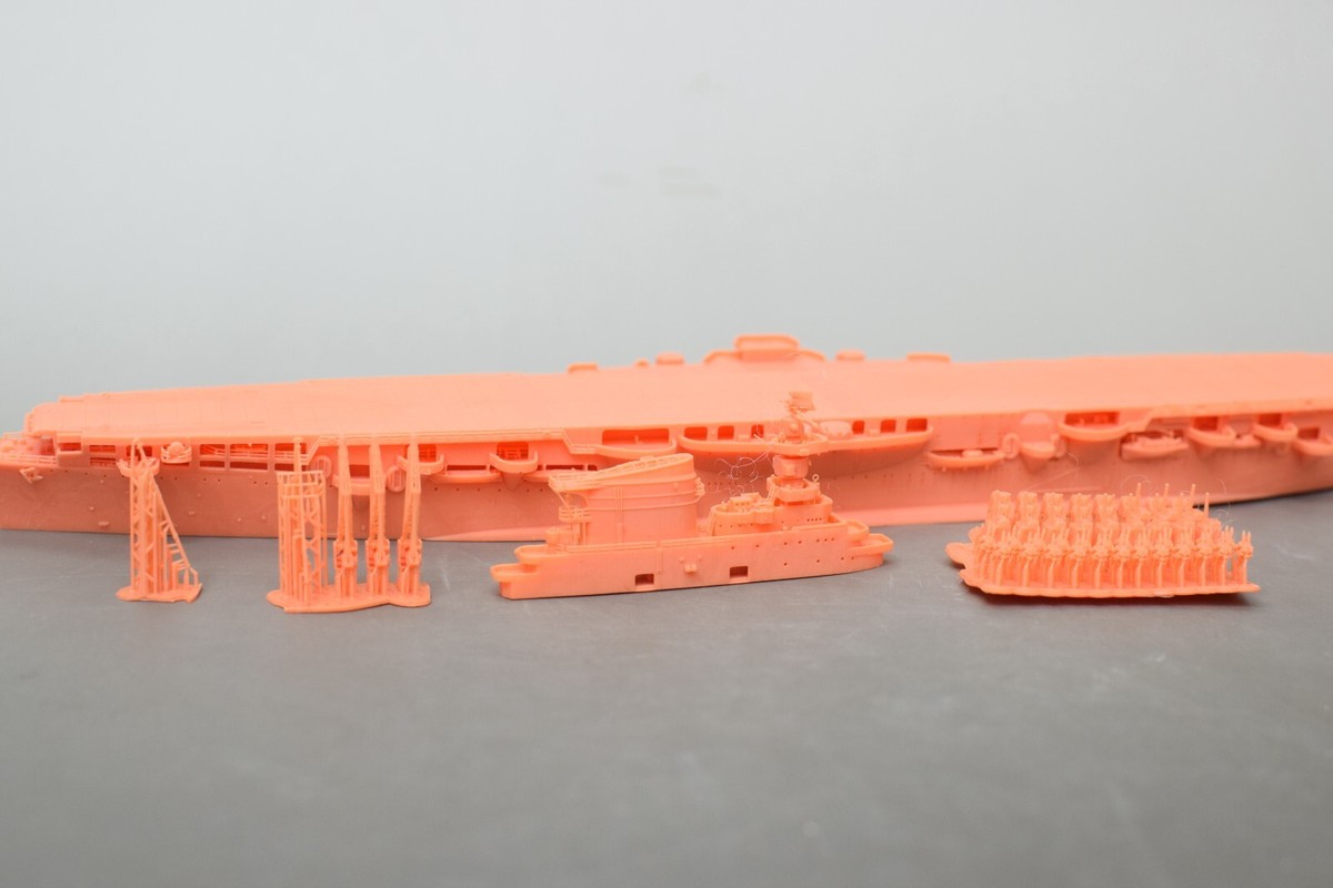 3D Printed 1/700 WWII Italian aircraft carrier Aquila(Eagle