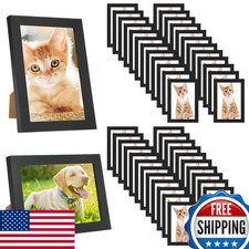 YOUKE OLA Set of 50 Picture Frame Bulk Photo Frames Wall Mounting Simple Photo F