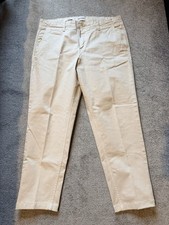 Jack&jones Tapered Fit Chinos! W 33? L Hemmed to 25 1/2 ? Color: White/moonbeam