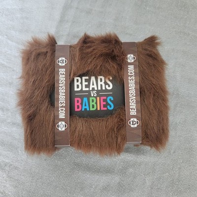 Bears vs Babies Strategic Card Game by Exploding Kittens Faux Fur Box Complete