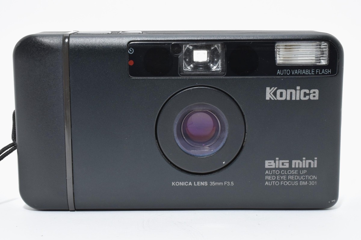 美品・通電OK◆ Konica BIG MINI BM-301 @71 READ! [Near MINT] Konica BiG mini BM-301 Point & Shoot 35mm Film