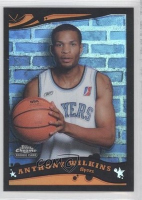 2005-06 Topps Chrome Black Refractor 87/399 Anthony Wilkins #257 Rookie RC 0a1