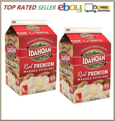 2 PACK - Idahoan Real Premium Mashed Potatoes (3.25 lbs.)