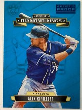 2021 Panini Diamond Kings Alex Kirilloff #DDK-MT Artist's Proof MLB Baseball RC