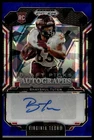 2025 Panini Prizm Draft Picks Football Blue Ice Bhayshul Tuten #DPA-BTN